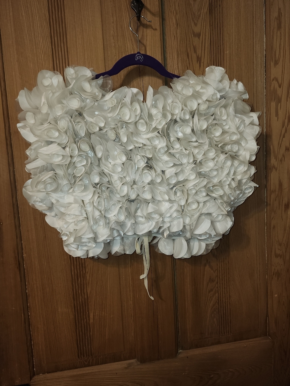 Alberto Malaki NWT Bridal White. Shrug/Wrap. Absolutely Stunning!! Size Xlarge - Picture 2 of 5